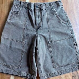 Free People Brown Cargo Shorts NWOT